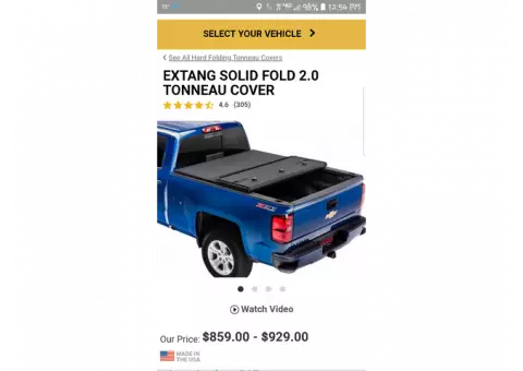 Extang Solid Fold Tonneau Cover 2.0